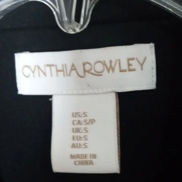 Cynthia Rowley Classic Black Blazer, Office, Professional, - Picture 2 of 9